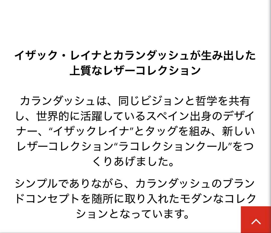 じぇい様>新品未使用箱付き【カランダッシュ】コレクションクール ペンケース