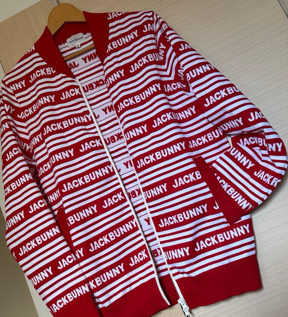 JACK BUNNY ジャックバニー ゴルフニットフルジップ ジャケットサイズ5