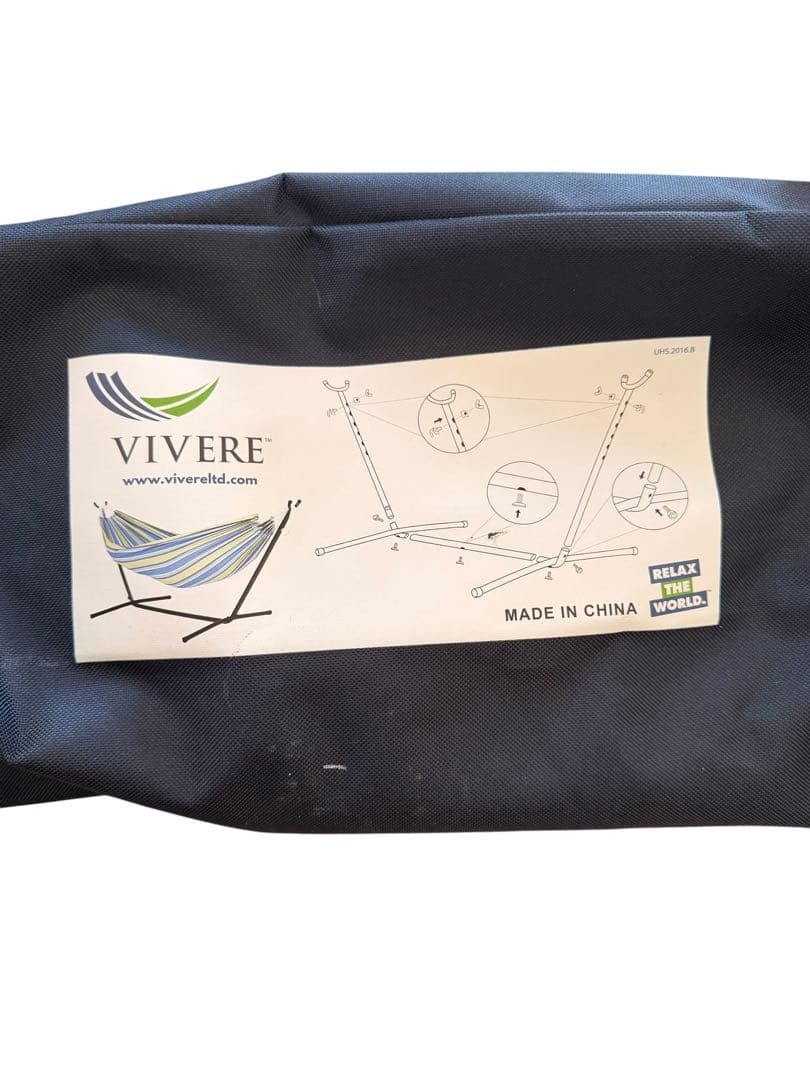 VIVERE ハンモック コンパクト　自立式ハンモック　ダブルサイズ