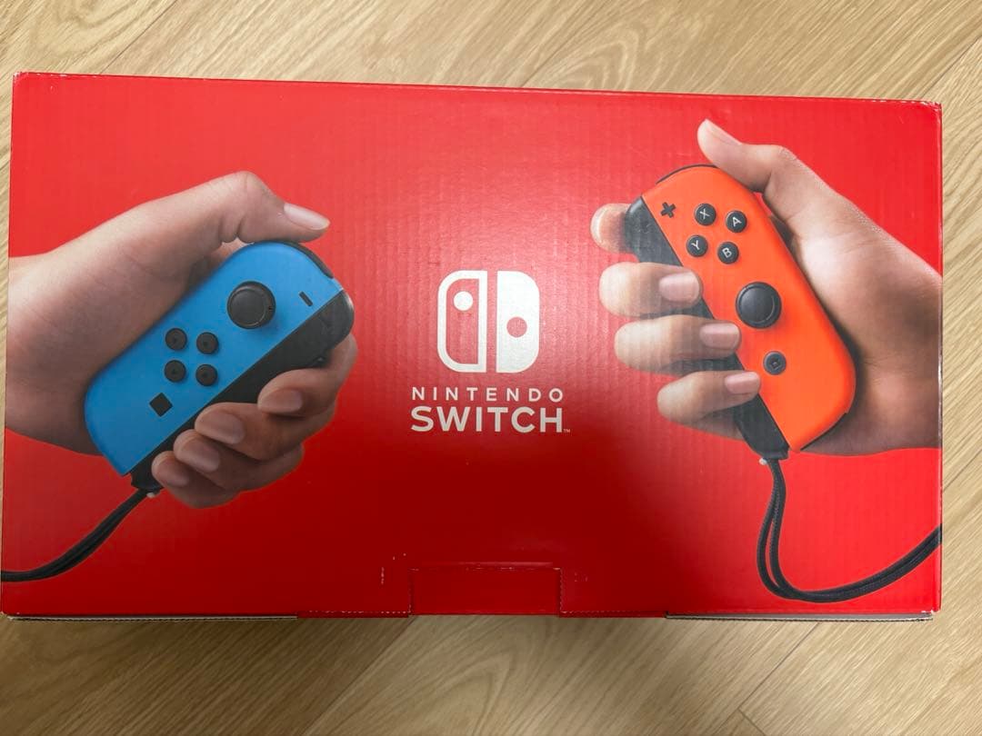 【新品未開封】Nintendo Switch ネオン バッテリー強化版 旧箱