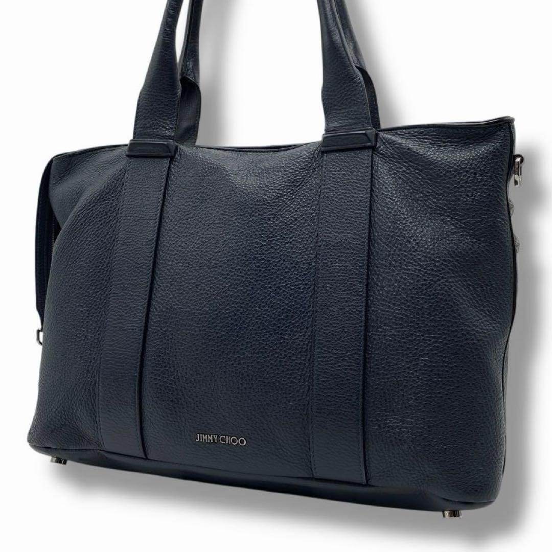 希少 JIMMY CHOO SAVILLE レザー スター A4 ビジネス 人気