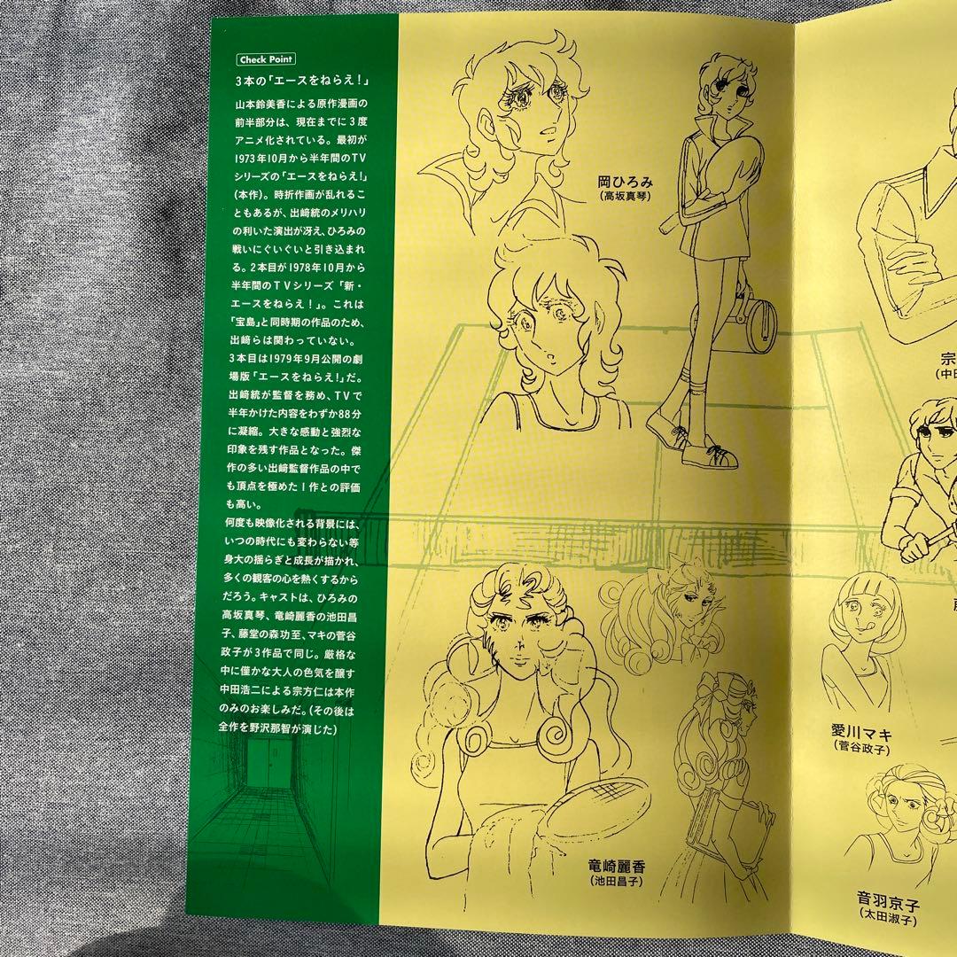 貴重DVD BOX４枚組『エースをねらえ！』アニメ　TV版