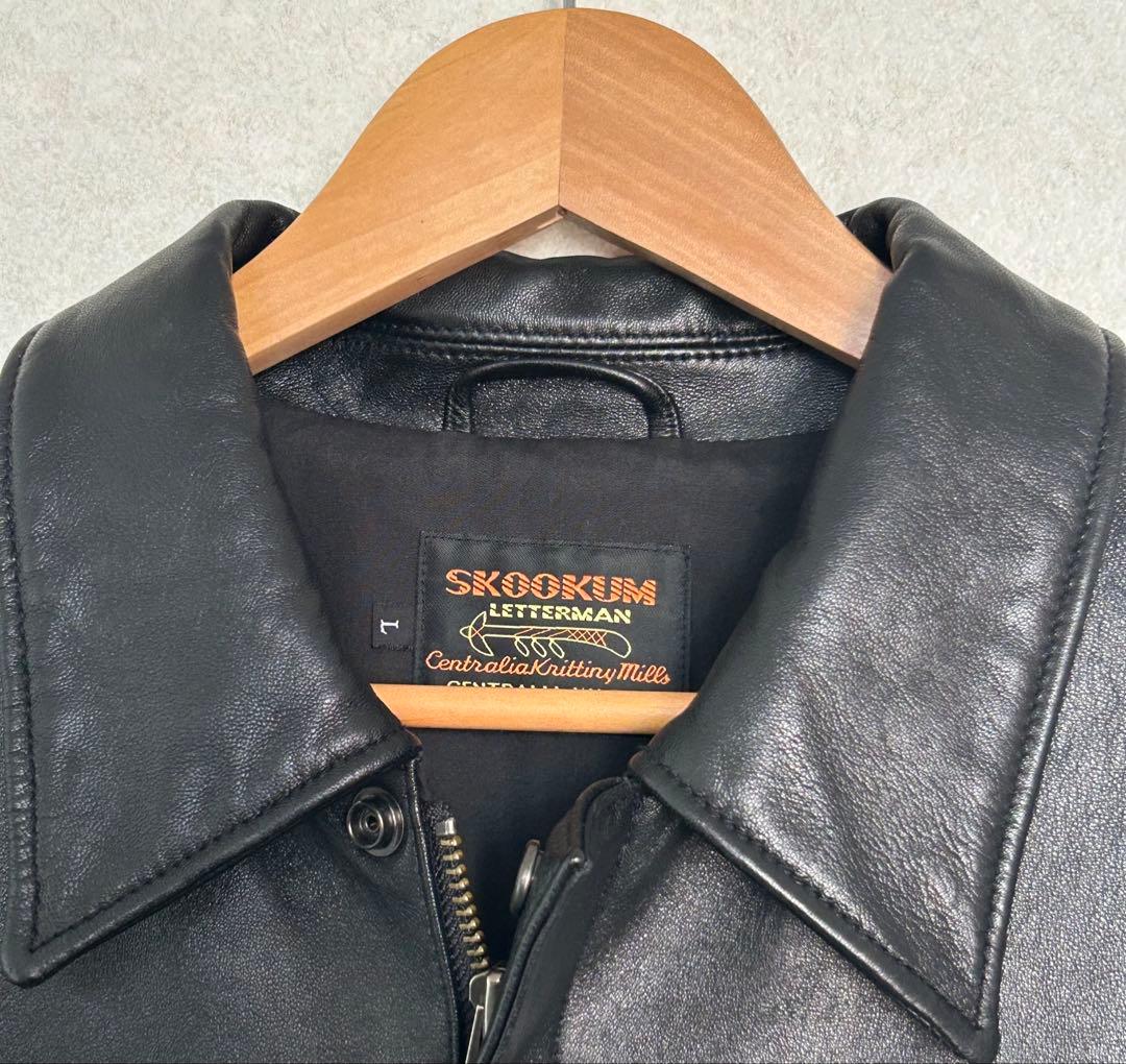 SKOOKUM relume レザージャケット　a-2 フライトジャケット