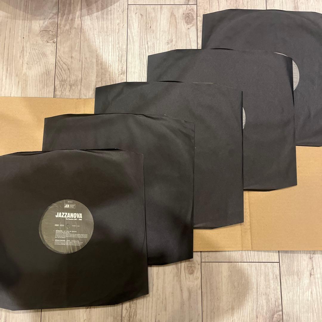 JAZZANOVA The Remixes 1997-2000 レコード　5LP