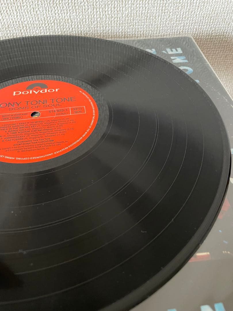TONY TONI TONE Sons of Soul レコード盤!!