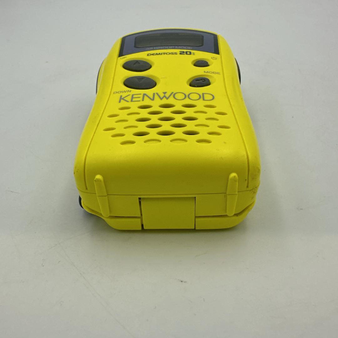 KENWOOD トランシーバー2個 DEMITOSS UBZ-LK20、LJ20