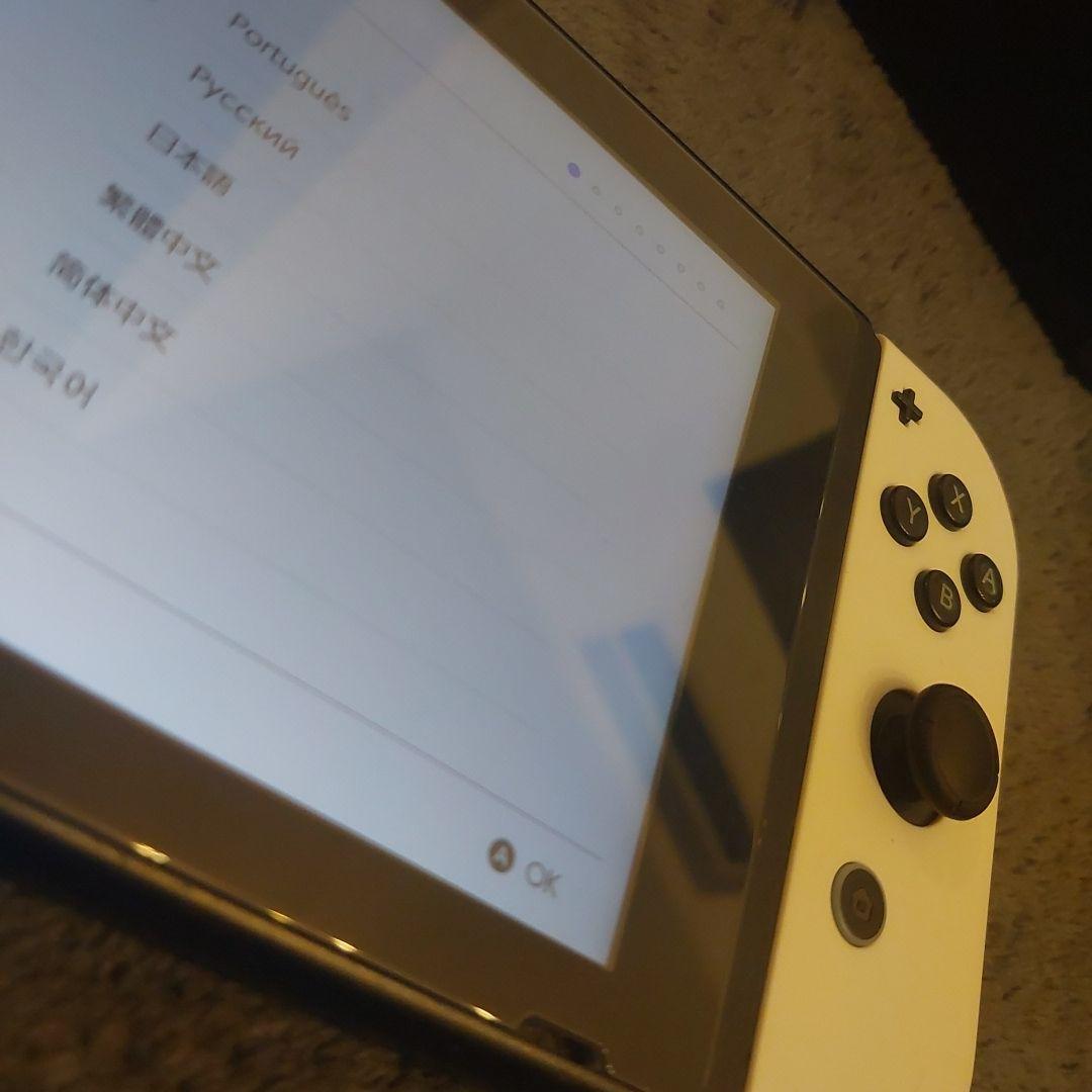 Nintendo Switch ホワイト/ブラック 本体テレビ出力ドック付き