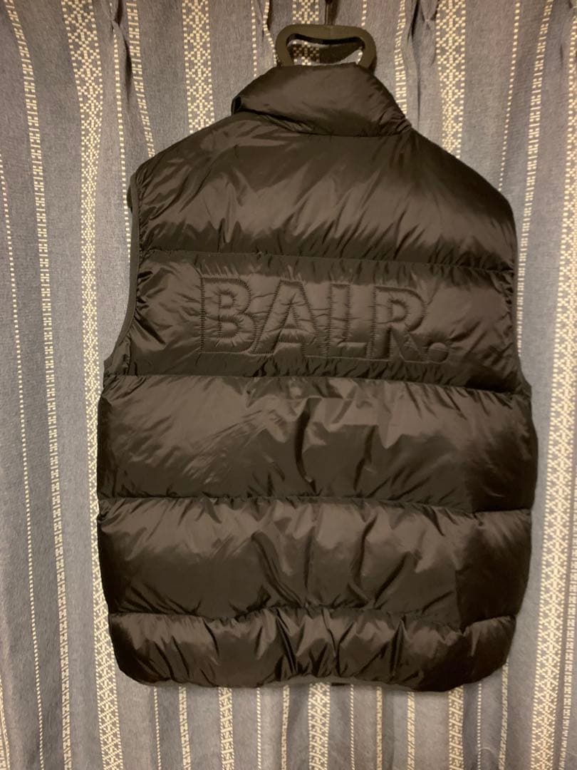 BALR ダウンベスト M ブラック ボーラー