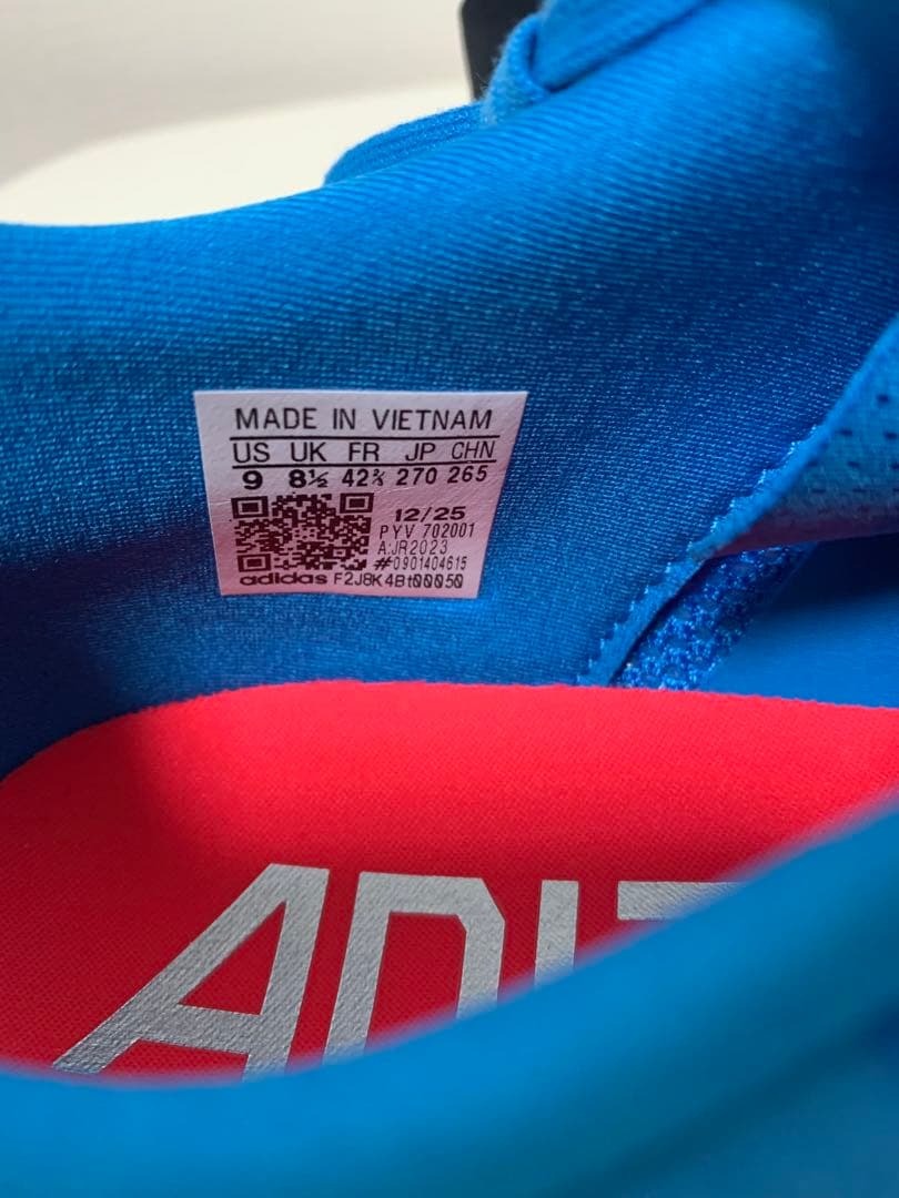 【未使用】ADIZERO EVO SL WOVEN 27.0cm