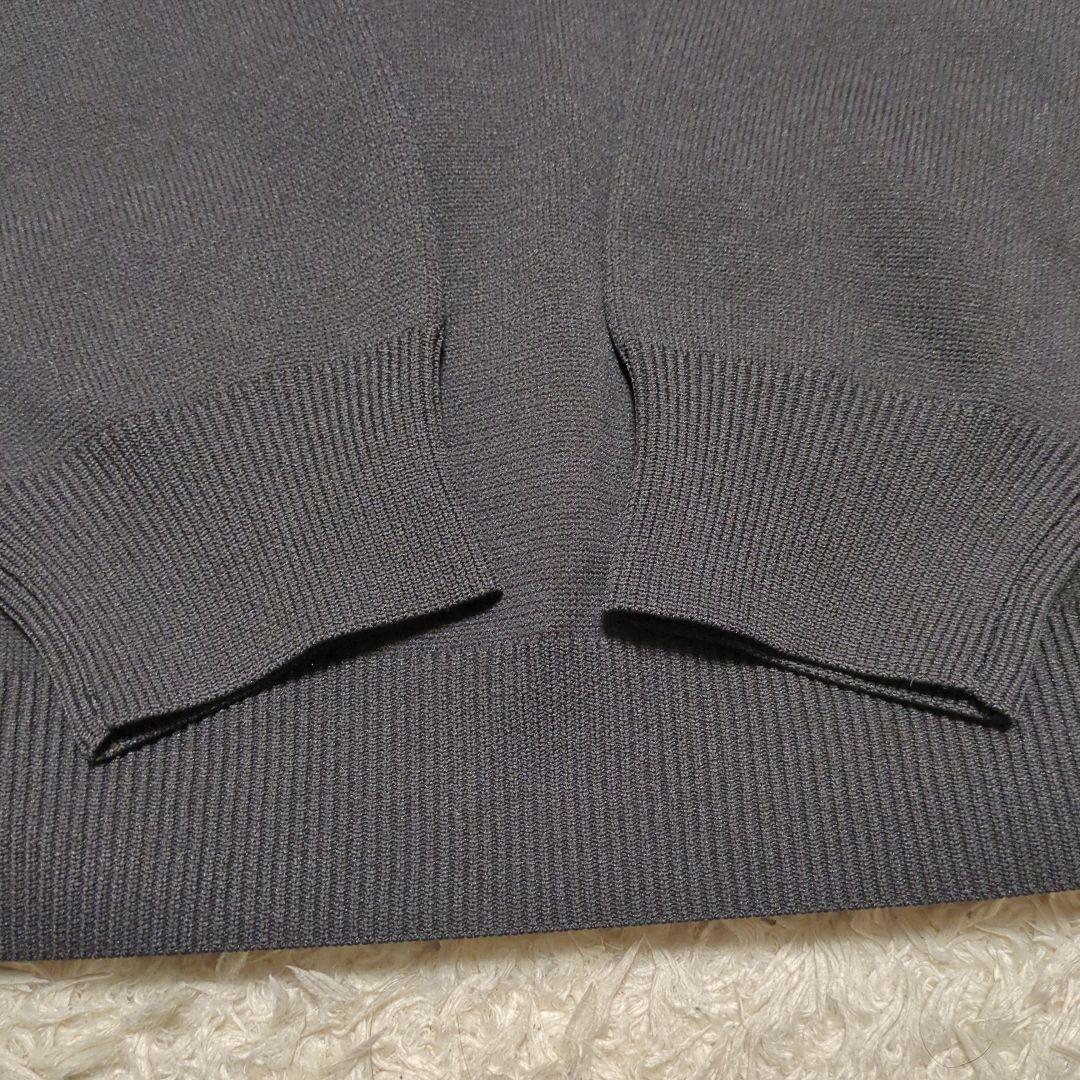 【美品】ジャックバニー ニット ハーフジップ パープル メンズ ゴルフ 6