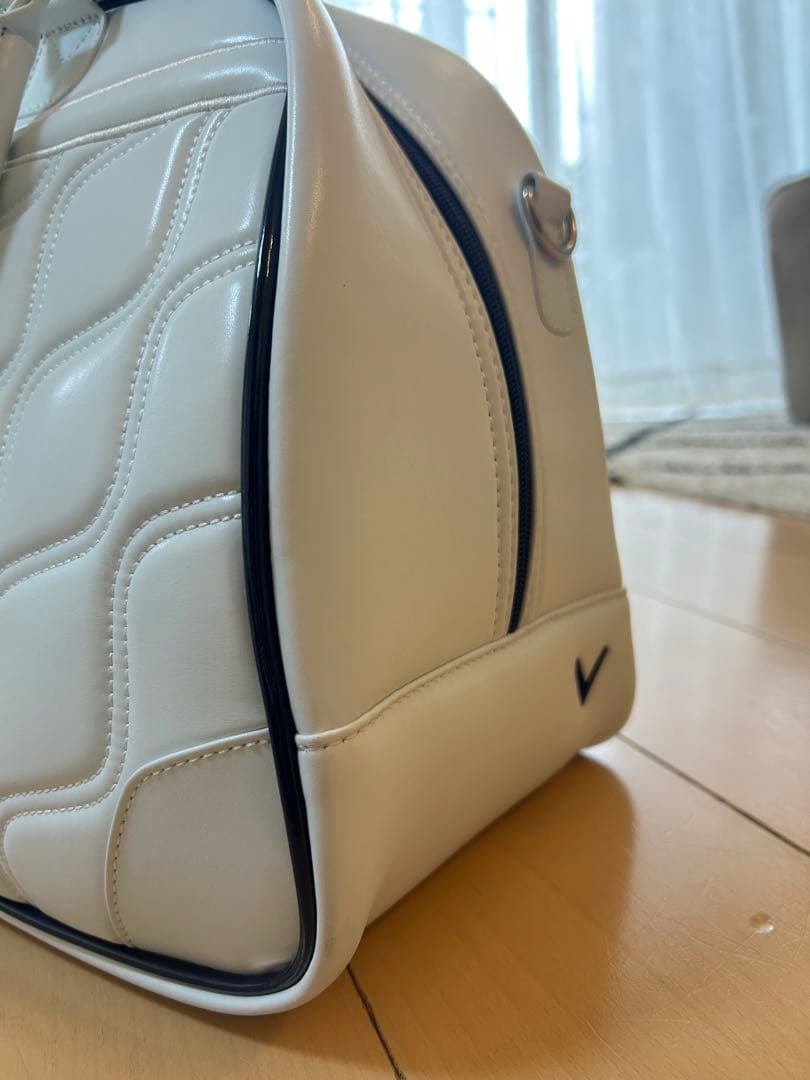 美品！Callaway ゴルフバッグ ロッカーバッグ ホワイト