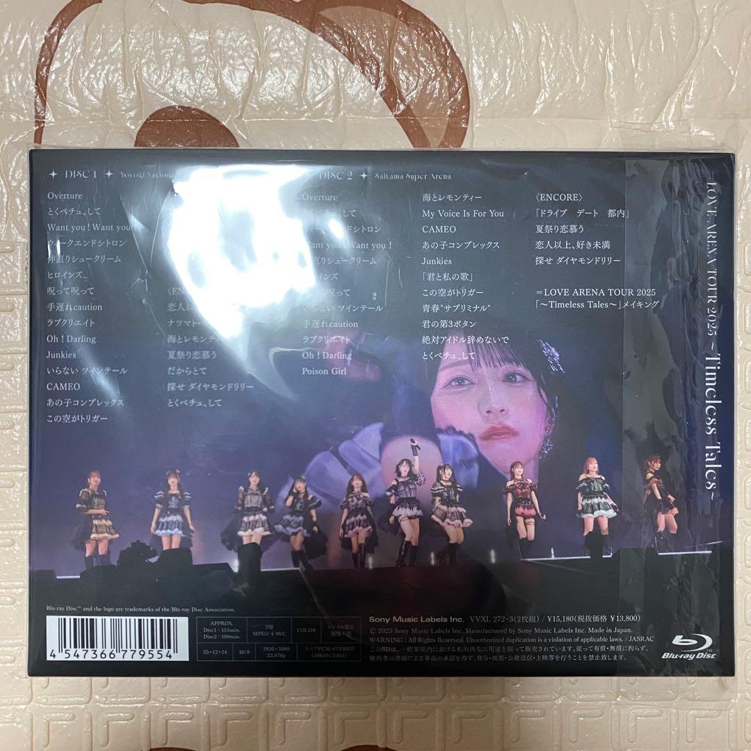 =LOVE 2025 ARENATOUR TimelessTales ブルーレイ