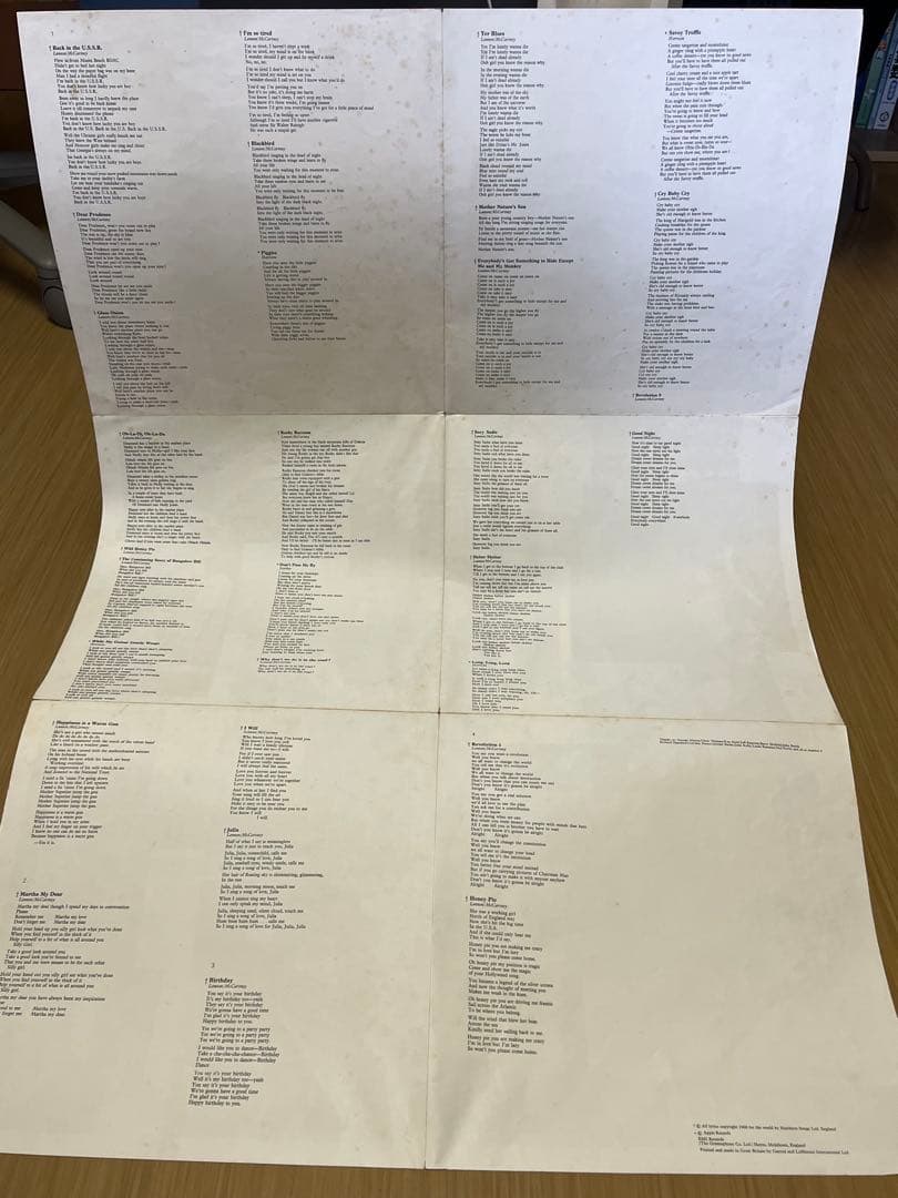Beatles White Album UKモノラル オリジナル盤