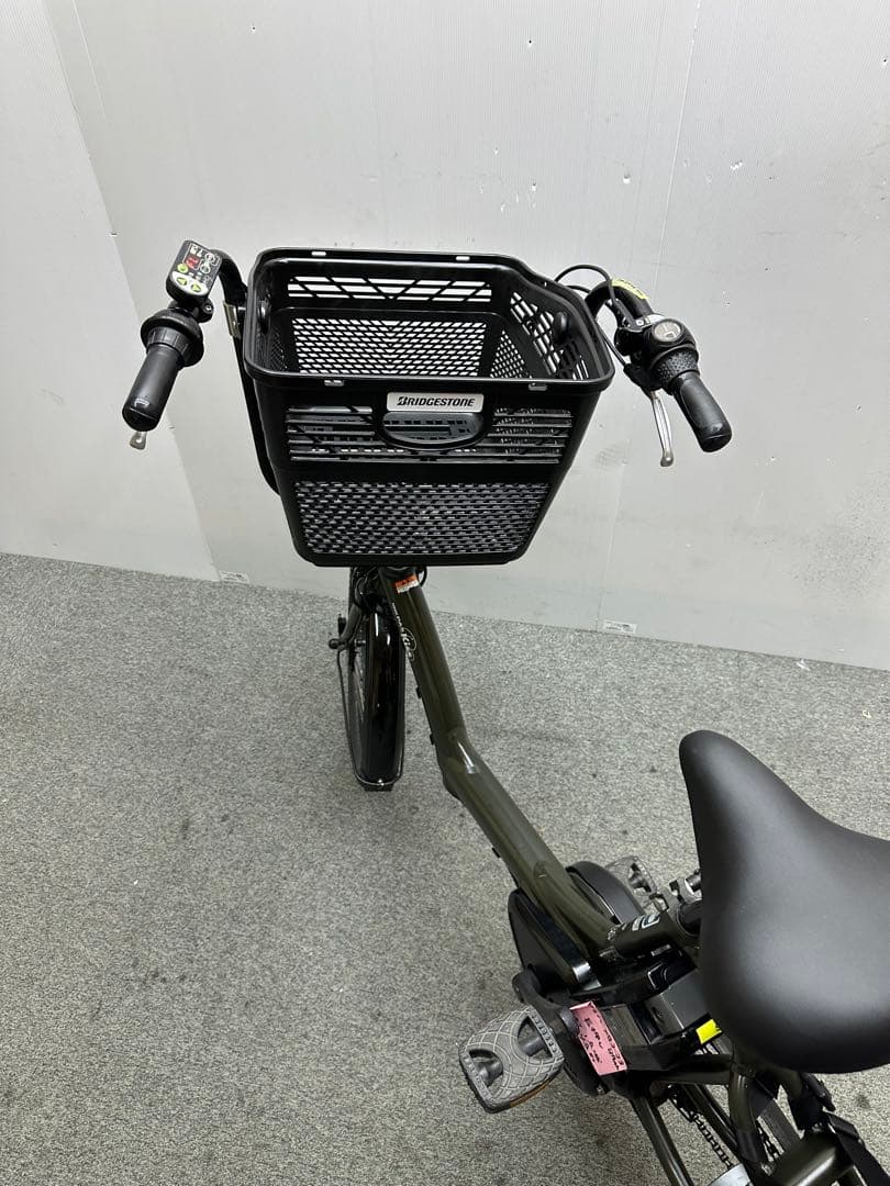 チャイルドシートなし❗️ヤマハパスKISS 20インチ　　大型カゴ　電動自転車