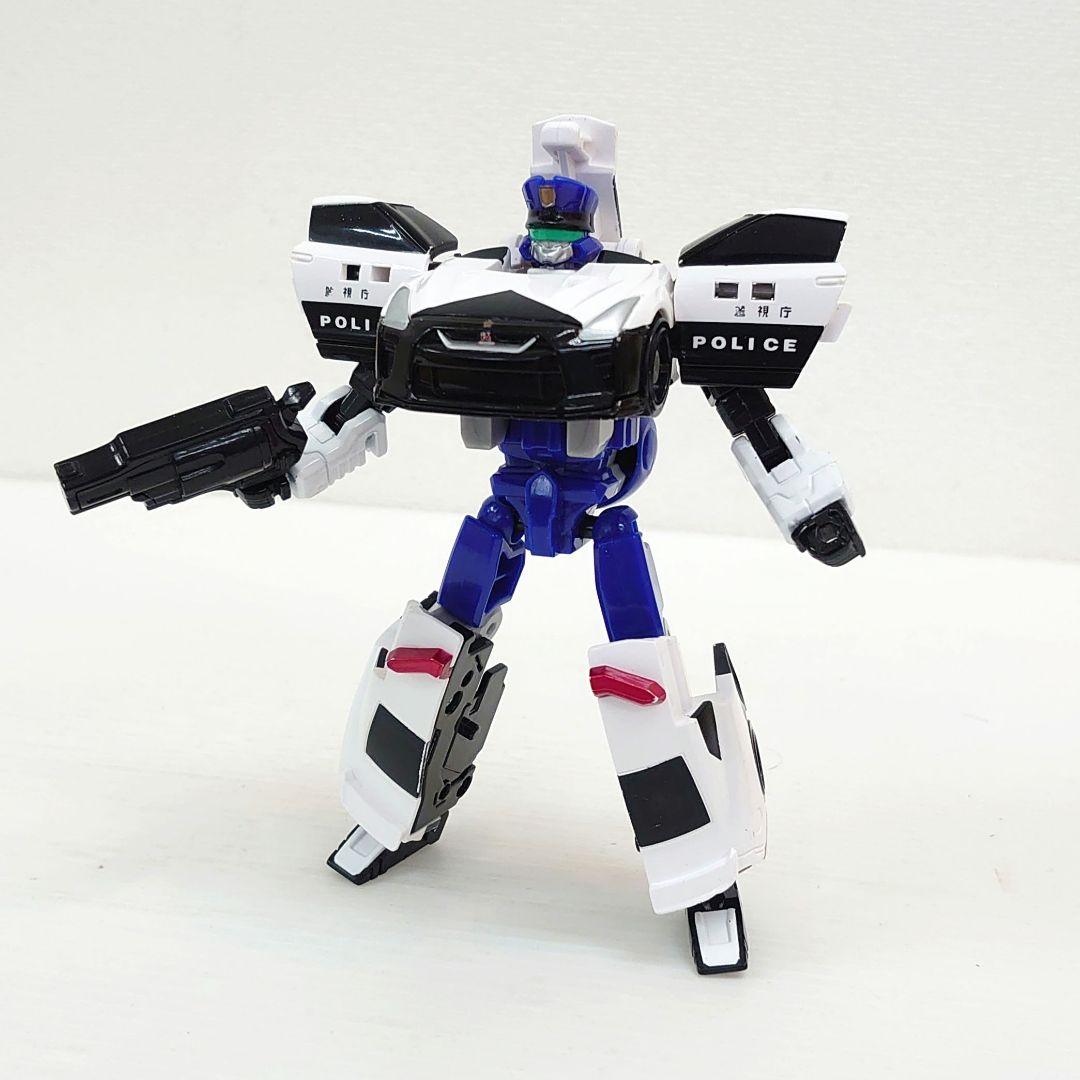 トミカ　ギガントポリスブレイバーDXセットKOBANアーマー　GT-R パトカー