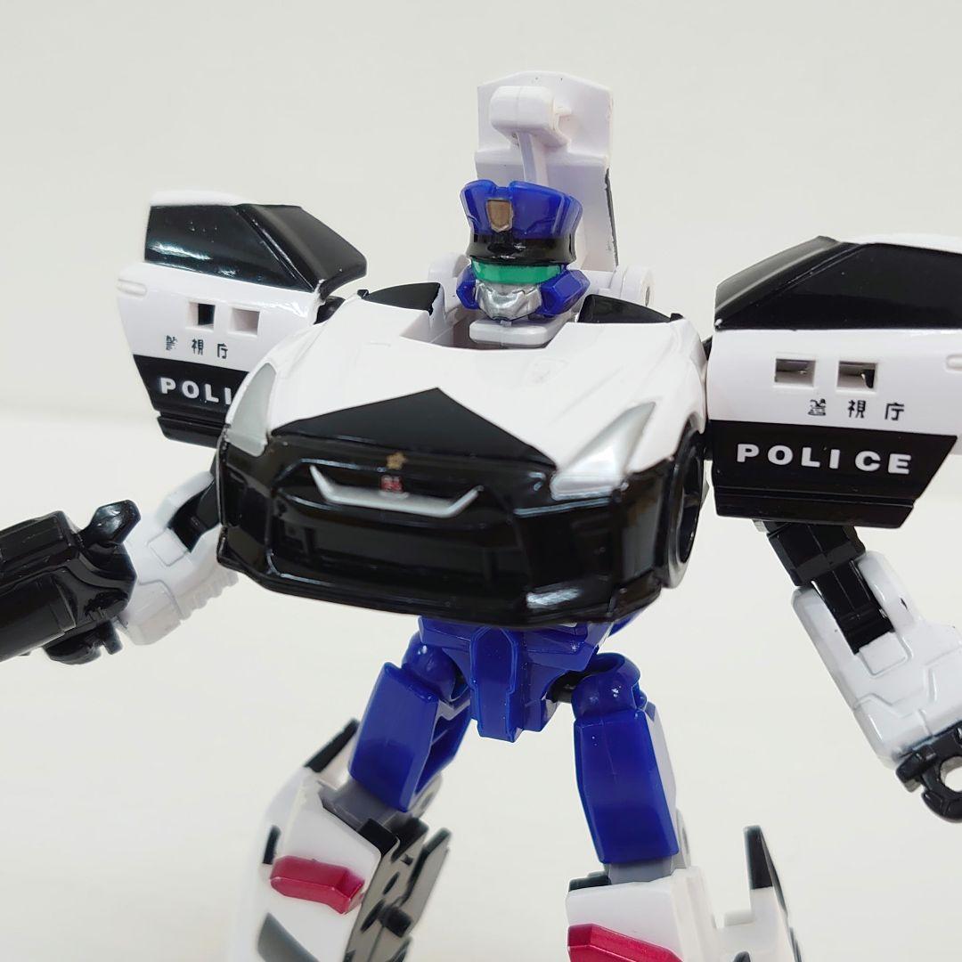 トミカ　ギガントポリスブレイバーDXセットKOBANアーマー　GT-R パトカー