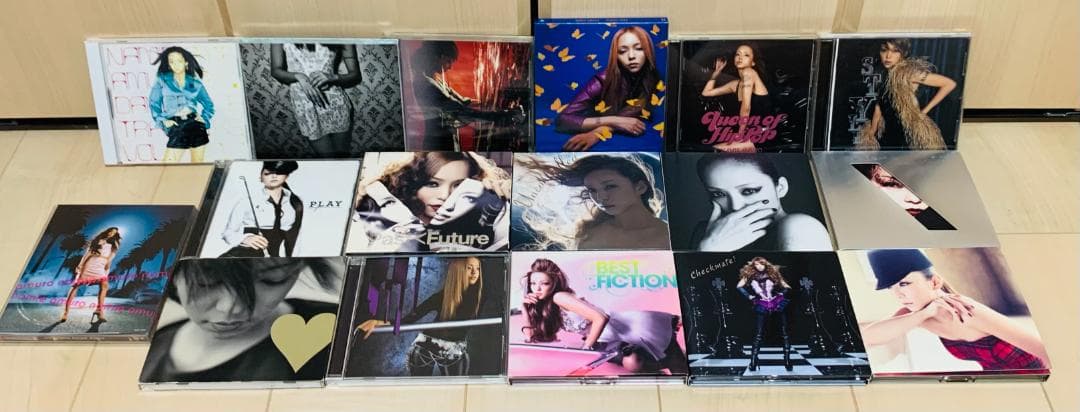 【初回盤】安室奈美恵 CD アルバム 17枚セット(CD+DVD)