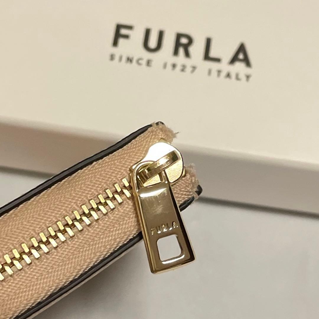 [フルラ] キーケース CAMELIA KEYCASE ZIP AROUND