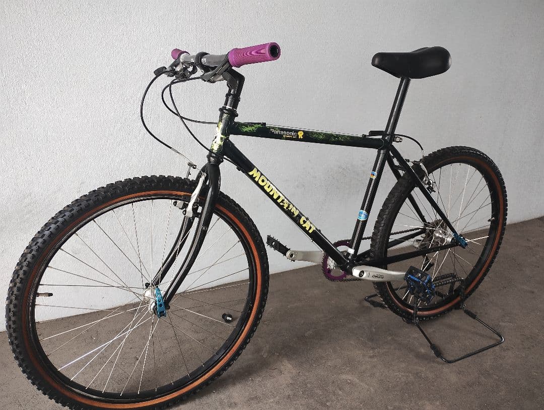 パナソニック マウンテンキャット チョイカスタム　オールドMTB クロモリ