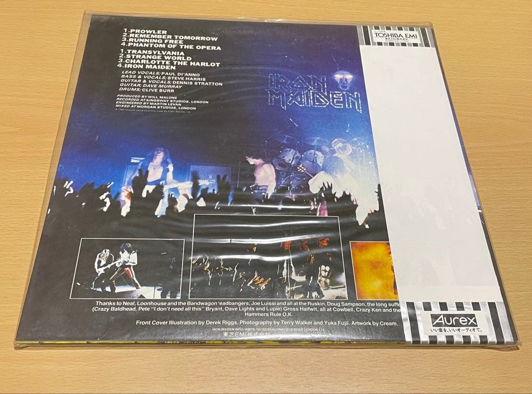 IRON MAIDEN/EMS-81327 アイアン・メイデン/鋼鉄の処女/LP
