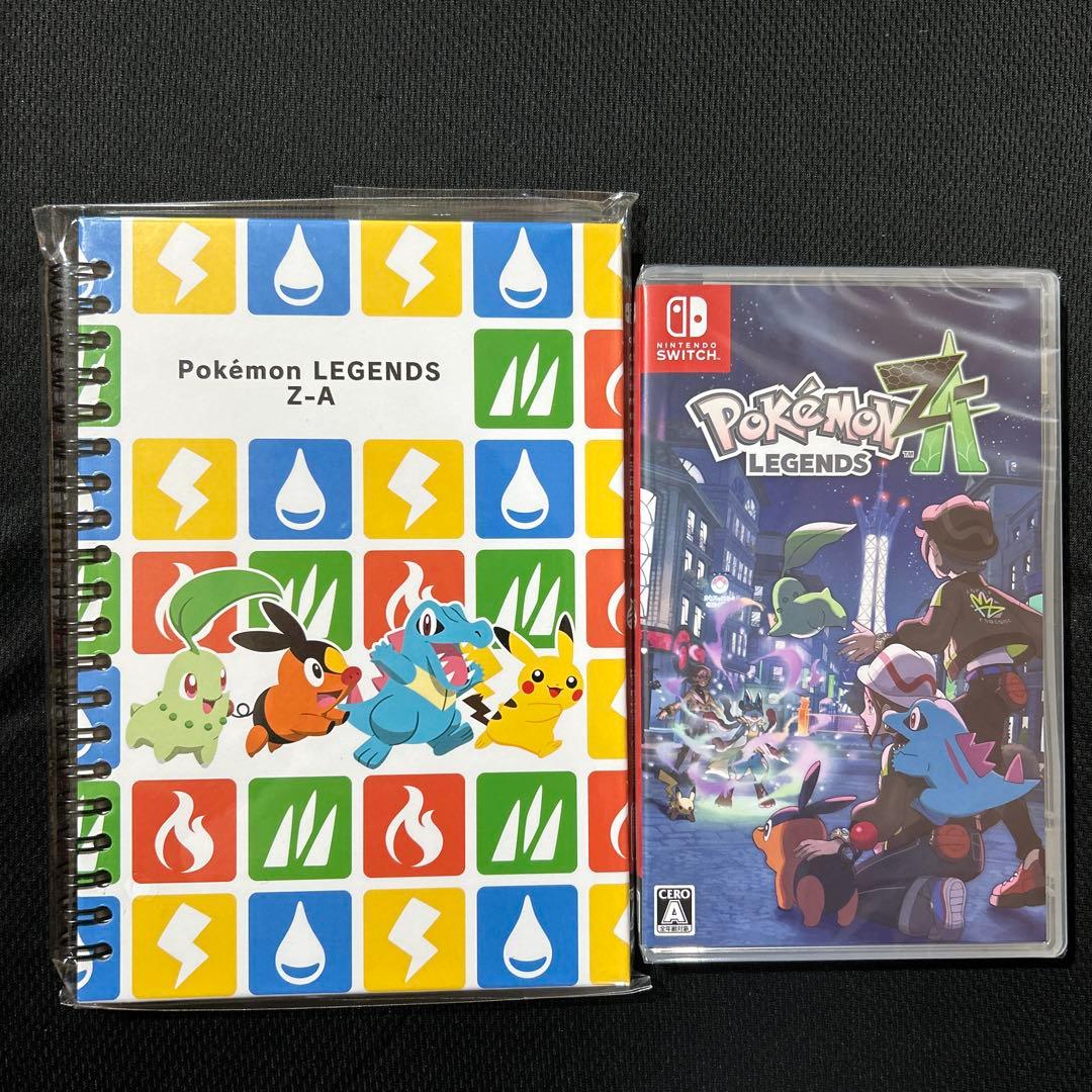 POKEMON LEGENDS Z-A ポケモンレジェンズZA リングノート付