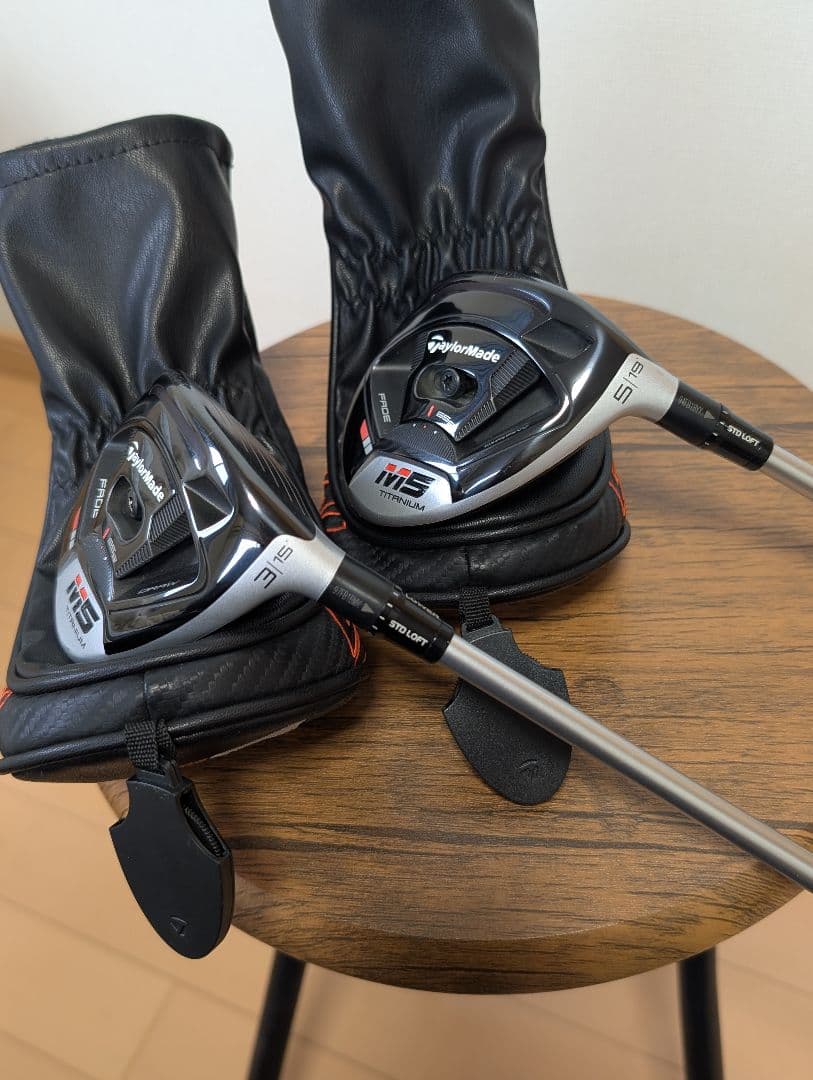 TaylorMadeM5 FW 3番5番シャフトクロカゲSと純正シャフト2本付き
