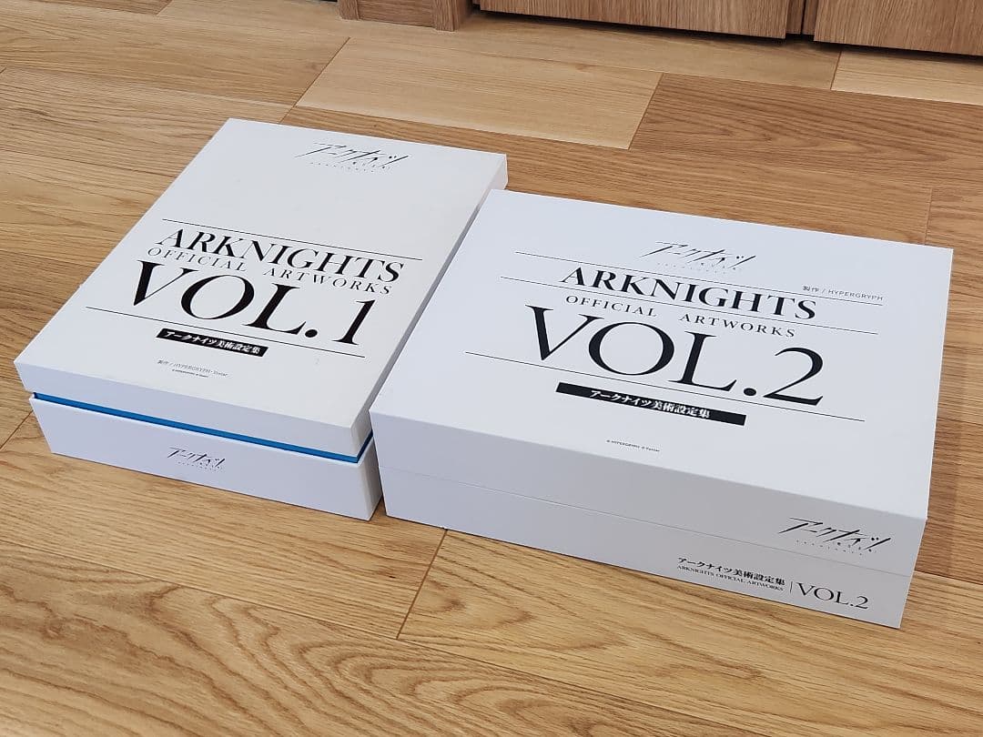【送料無料】アークナイツ　美術設定集　vol.1＆vol.2セット　日本語版