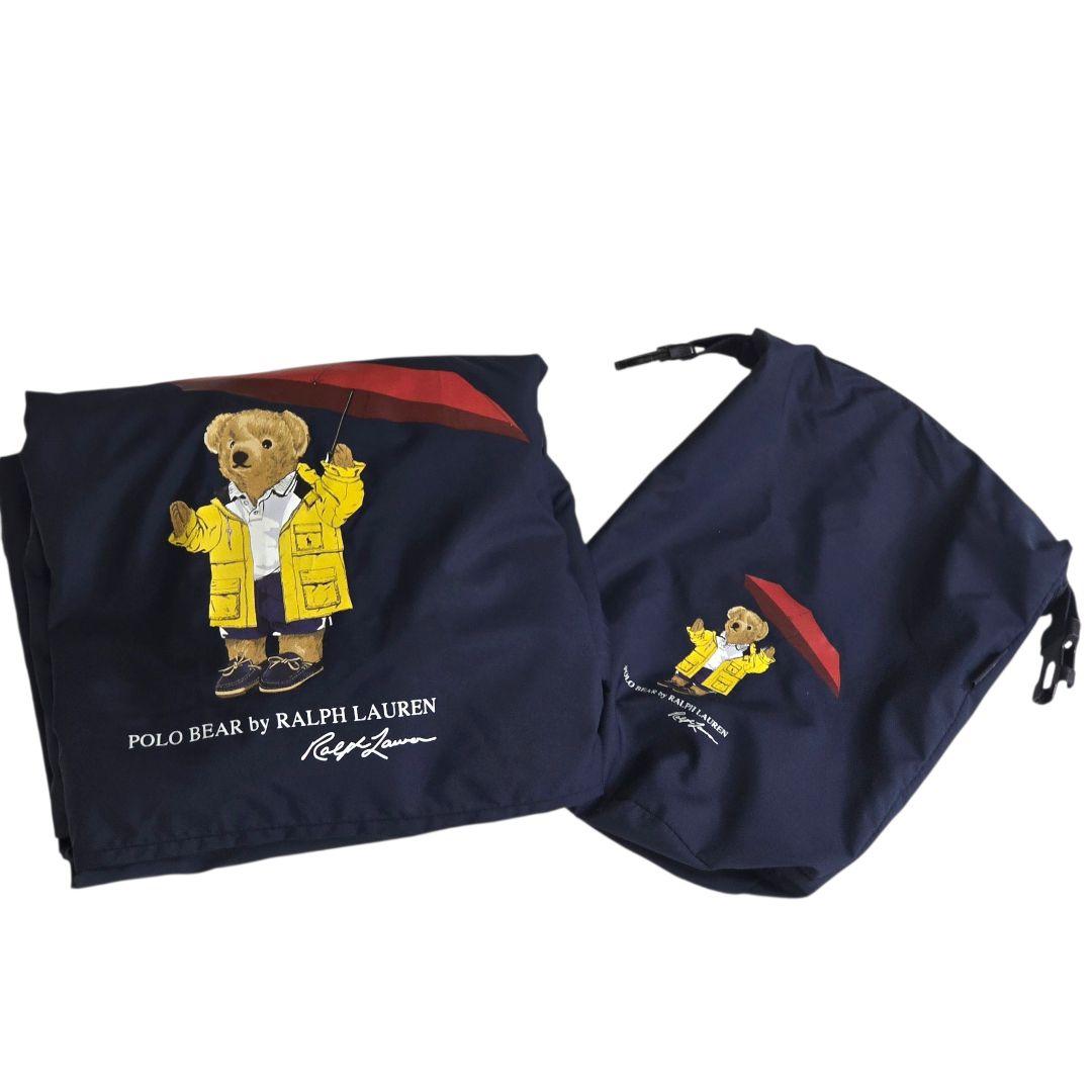 極美品 POLO ポロラルフローレンポロベア　レインコート ポンチョ　男女兼用