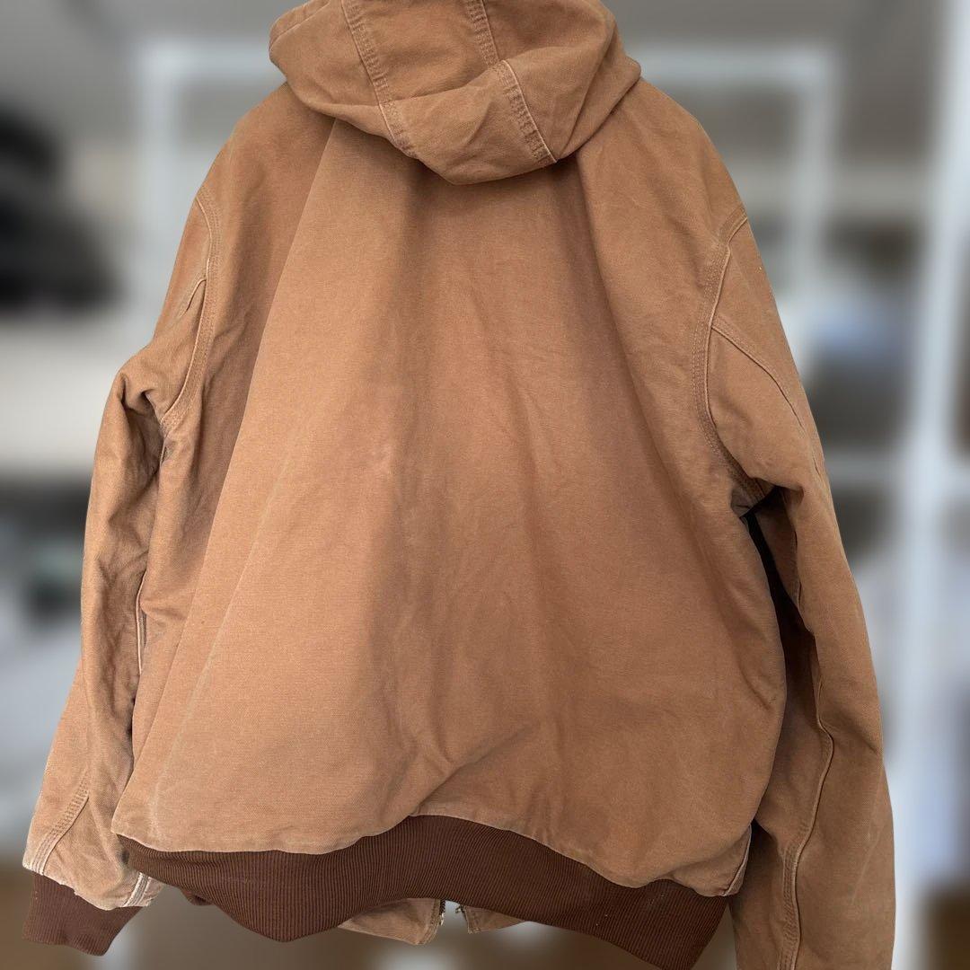 Carhartt アクティブジャケット XL USA規格 カーハート ブラウン