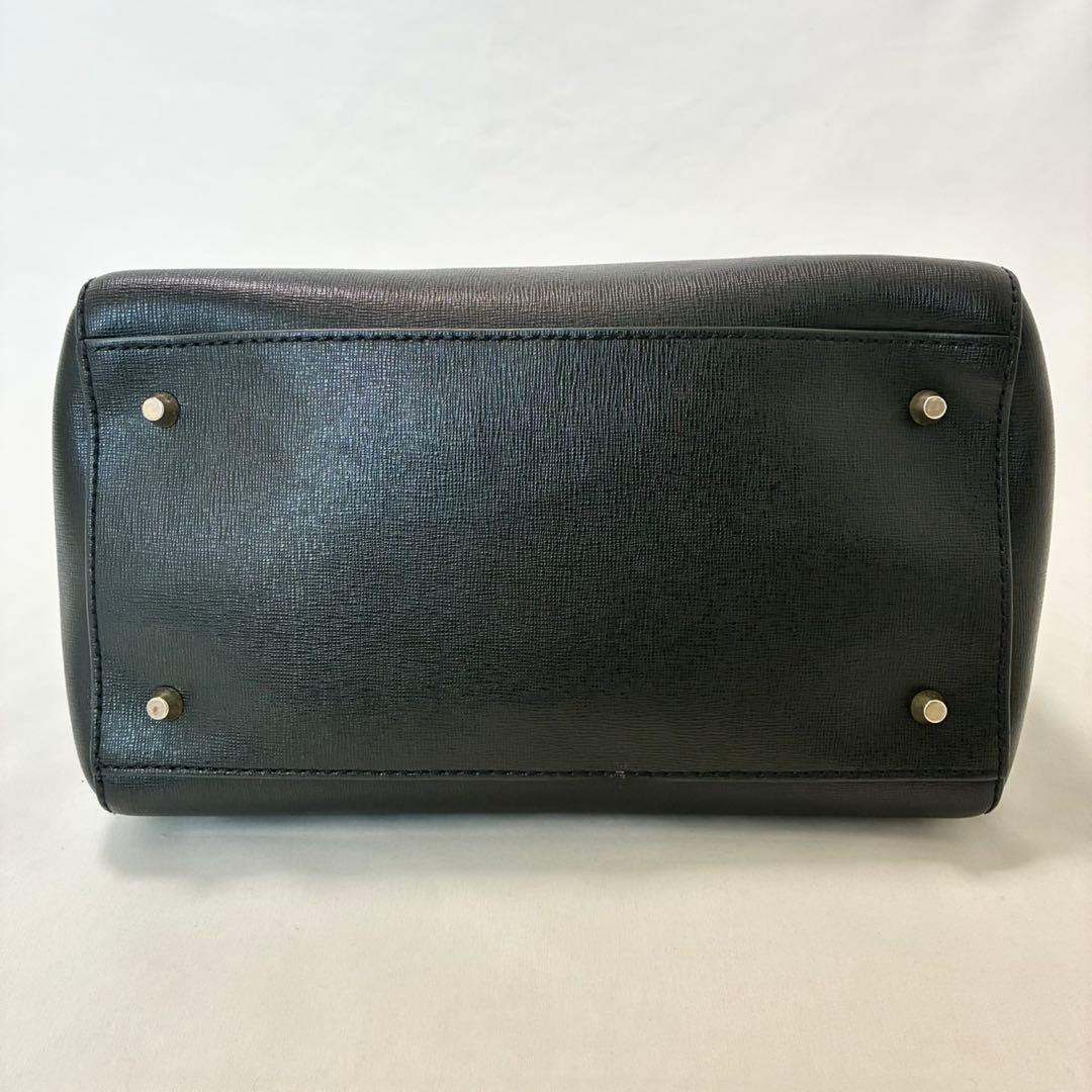 【極美品/付属品完備】フルラ エレナ 2way ハンドバッグ レザー 斜め掛け