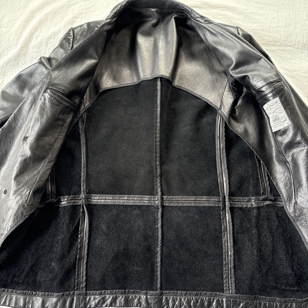 YOHJI YAMAMOTO HOMME レザージャケット ヨウジヤマモト オム