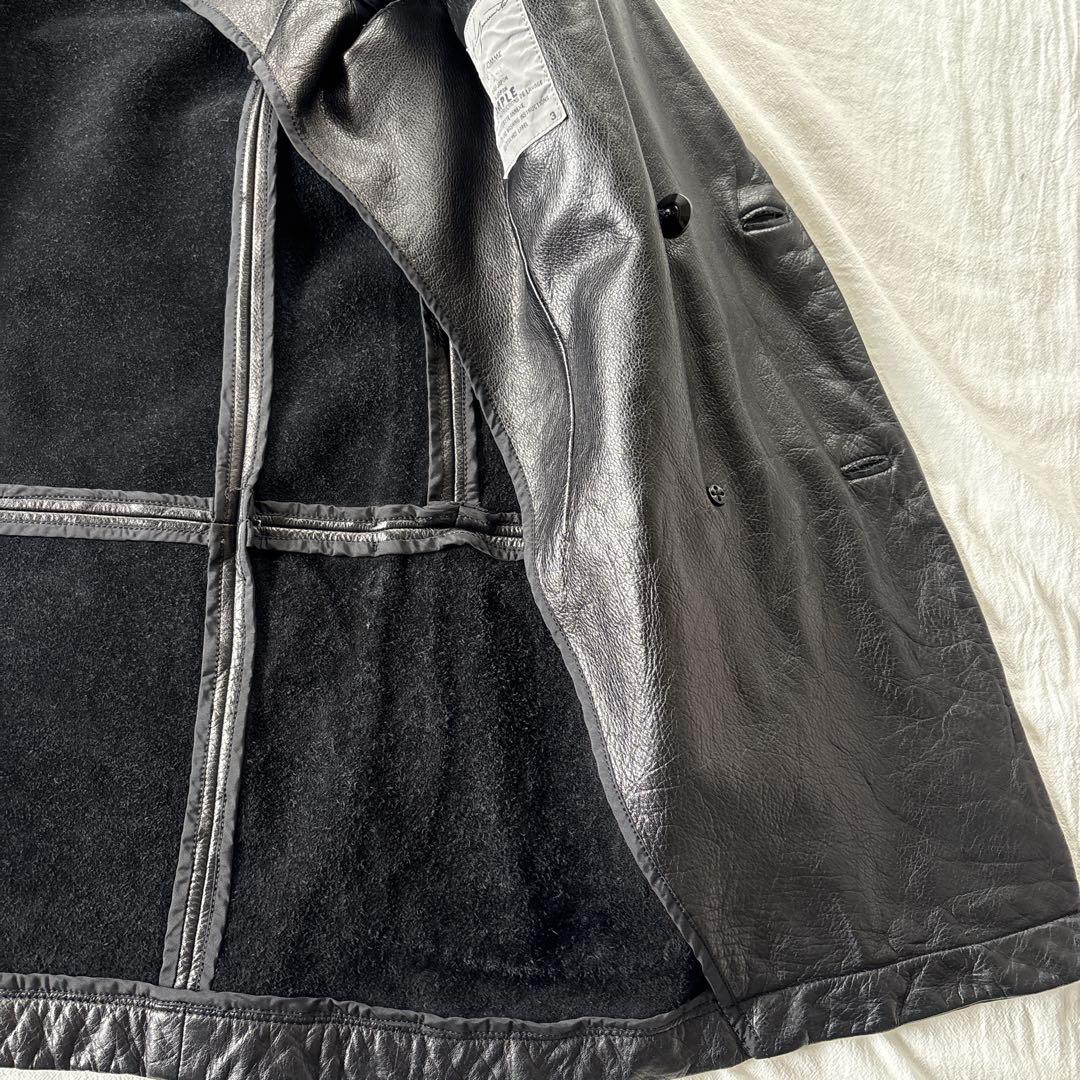 YOHJI YAMAMOTO HOMME レザージャケット ヨウジヤマモト オム