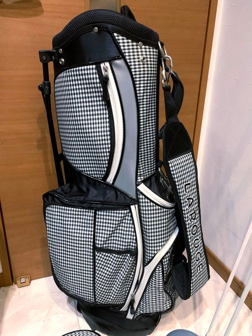 ほぼ未使用　ラルージュ　レディースゴルフクラブ　フルセット　モノトーンカラー
