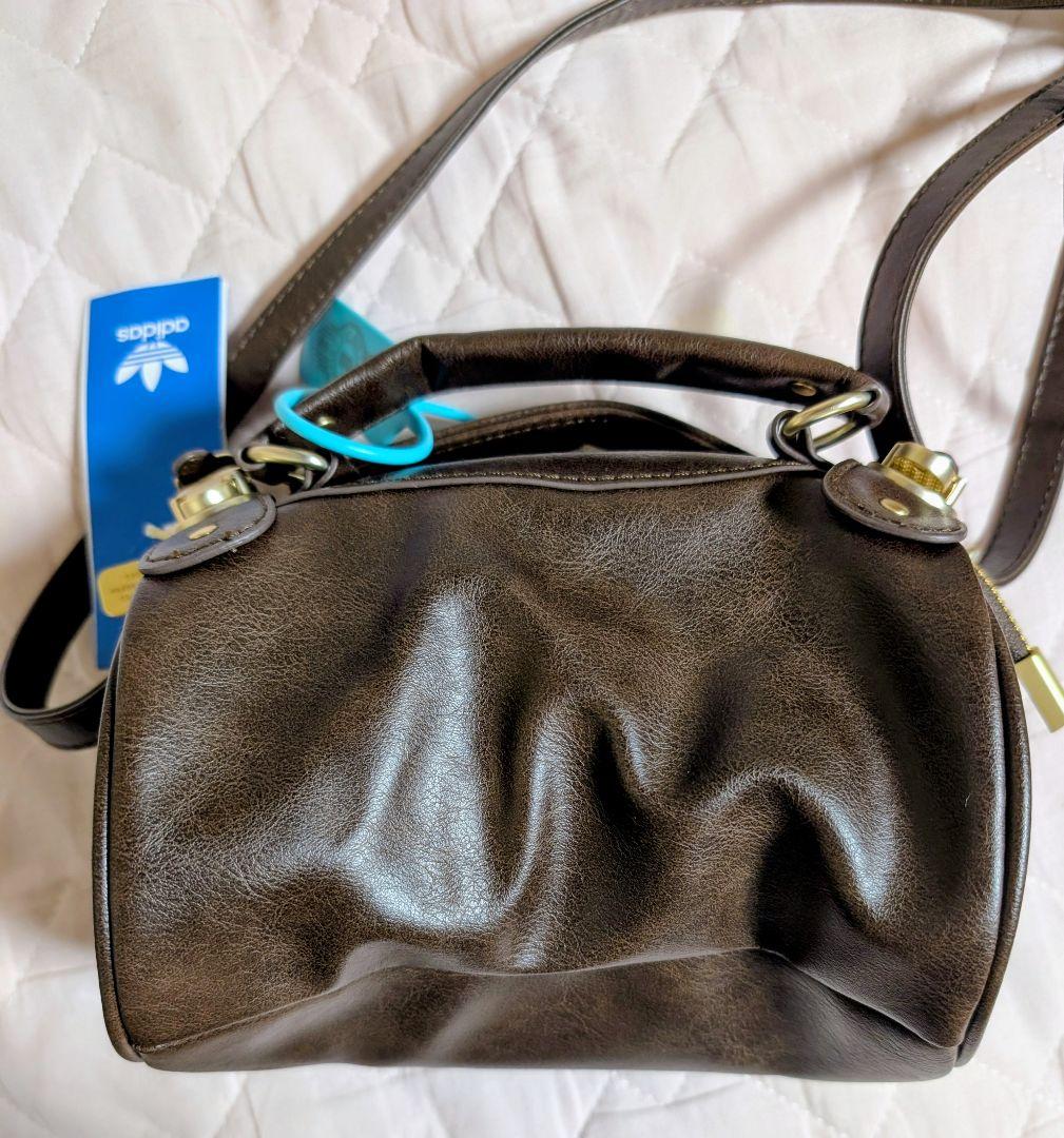 【最安値】ADIDAS Tote Bag Brownトートバッグ