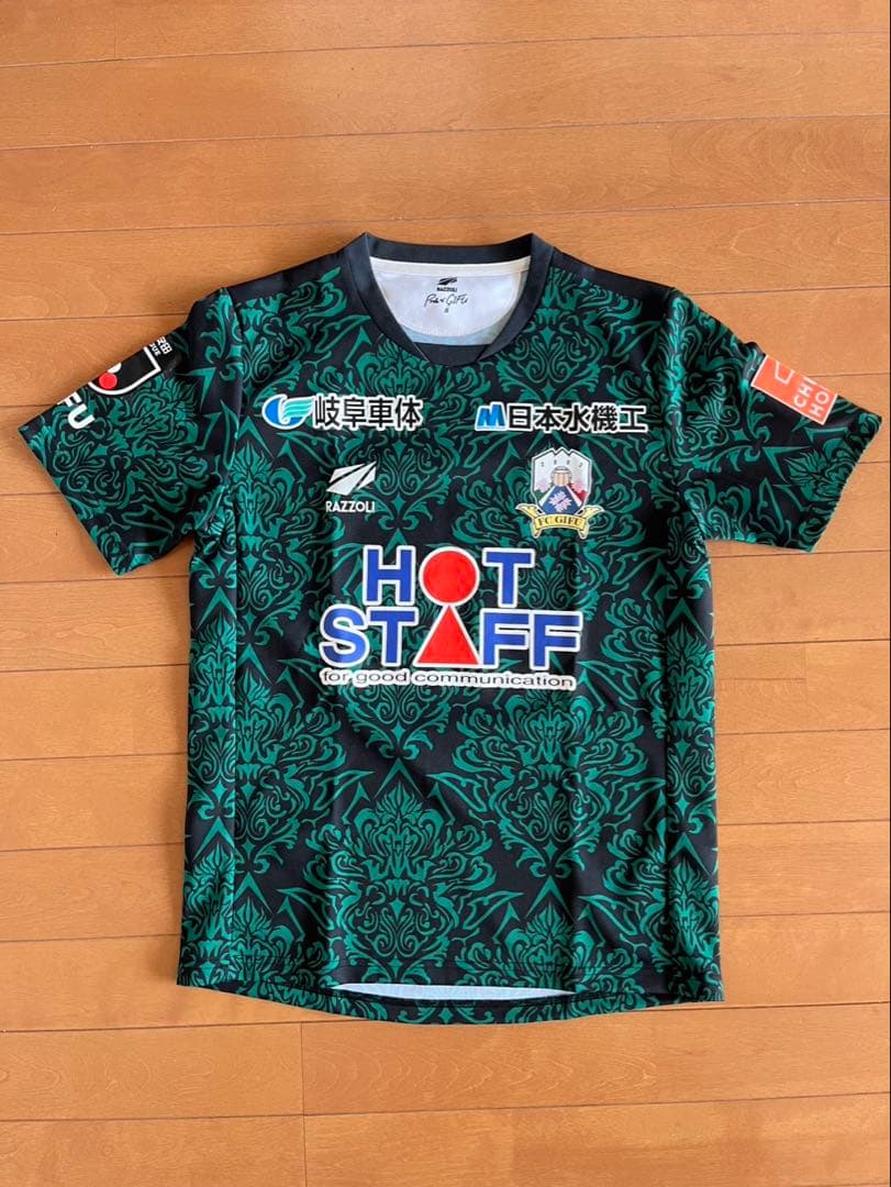 FC岐阜　2025オーセンティックユニホーム　背番号なし　Sサイズ