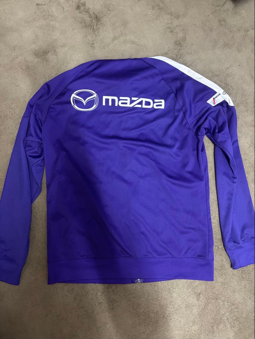 サンフレッチェ広島　紫色ジャージ XXL Mazdaロゴ