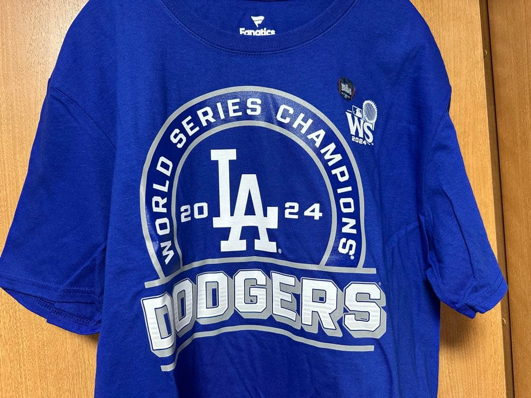 2024ドジャースワールドシリーズチャンピオン　記念Tシャツ　Lサイズ