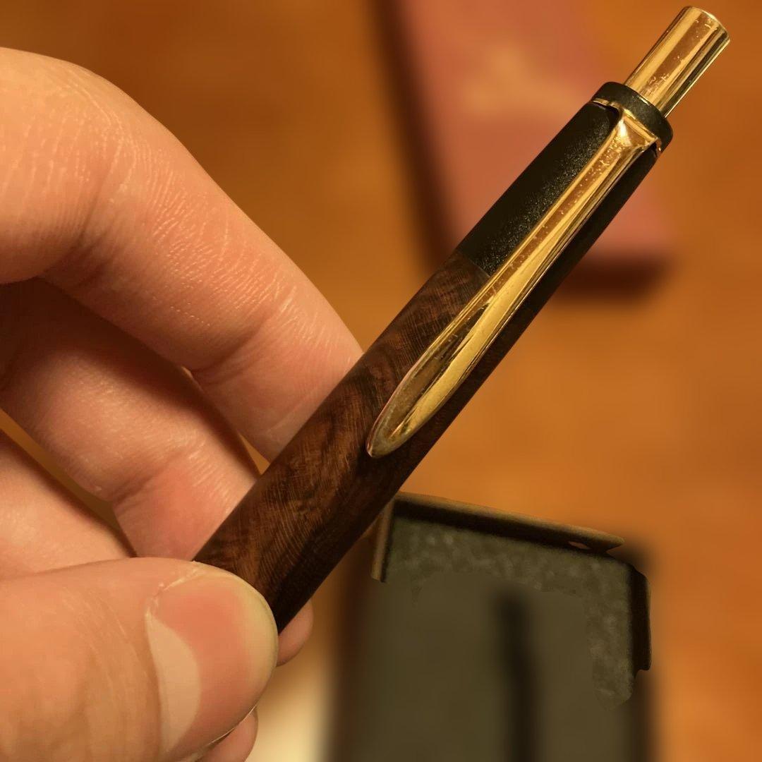 【良杢】ボナンペン　ローズウッド　真鍮金具　シャープペンシル 0.5