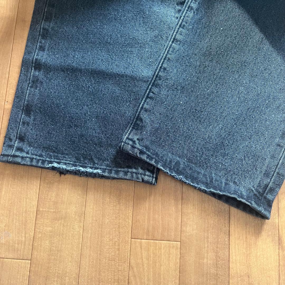 Levi's premium 501BIG E 赤耳 ブラック W32 L32