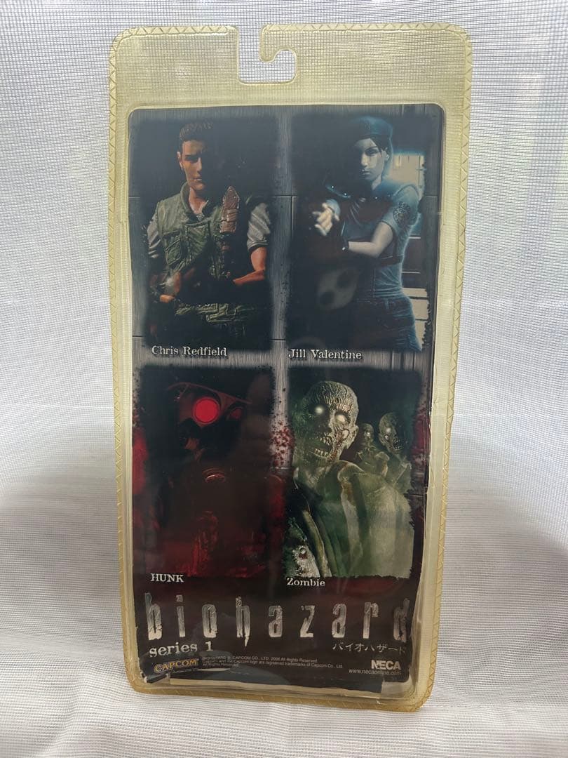 バイオハザード ジル バレンタイン　カプコン　10周年　開封済　NECA