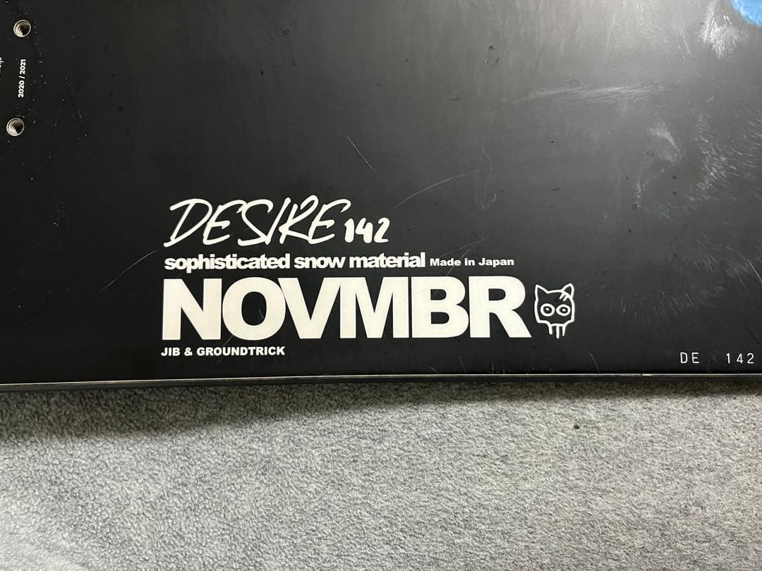 NOVMBR DESIRE 142 スノーボード