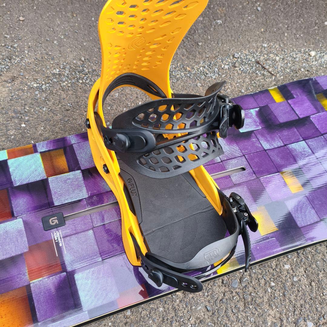 バートン プロセスx 155cm FLUX PR Sサイズ イエロー セット