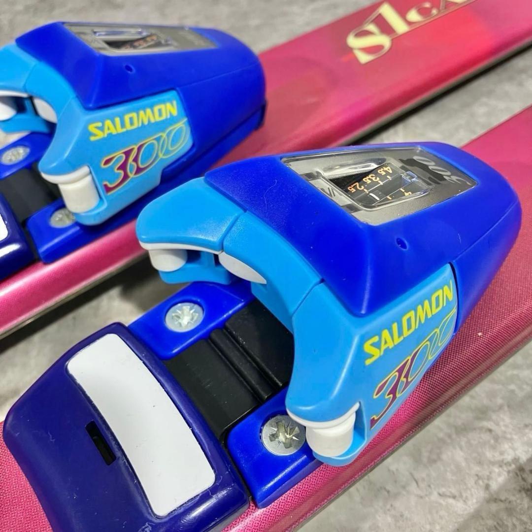 即乗り SALOMON INTEGRON 130 ジュニア スキー セット