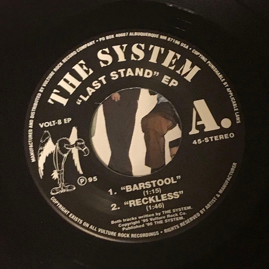洋楽 The System \"Last Stand\" EP