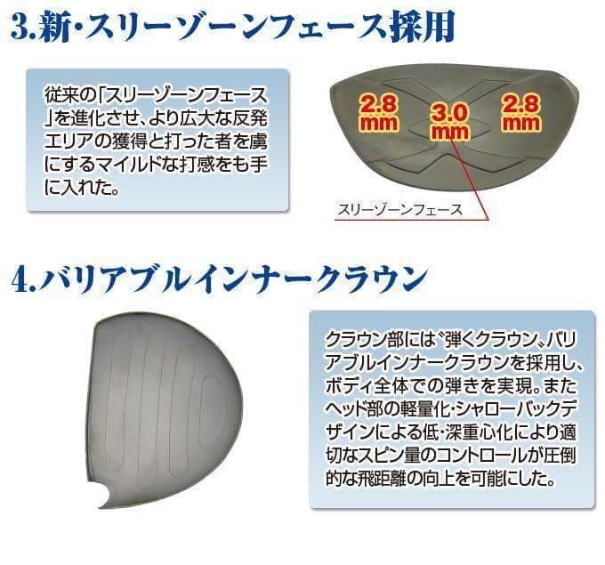 【カスタムヘッド】★シニア日本一404Y飛んだ!ワークスゴルフマキシマックス