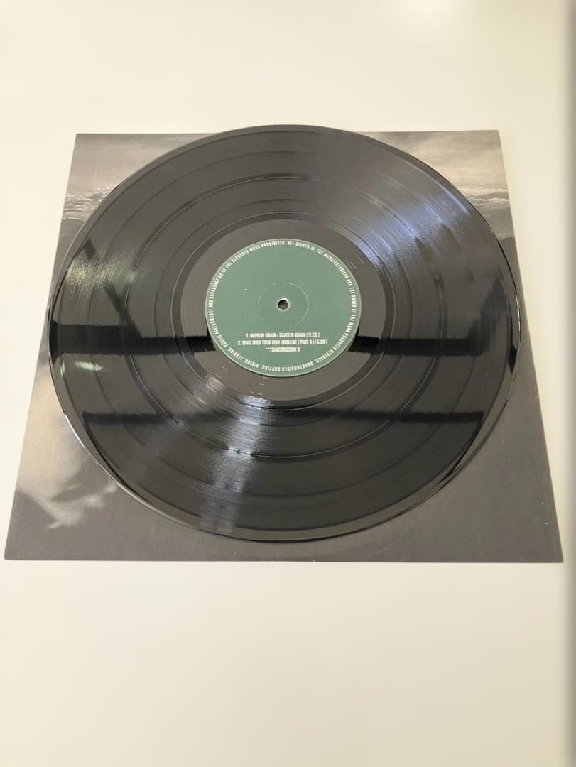 【オリジナルUK盤】DJ Shadow/Endtroducing... 見開き