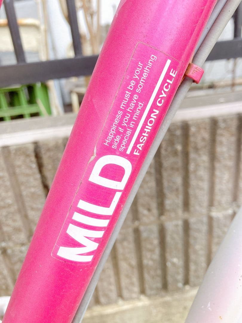 自転車本体ピンク チャリ チャリンコ