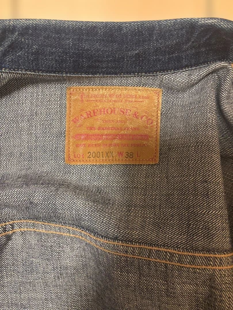 K*o様 ウエアハウス2001XX size38 ヴィンテージ級色落ち