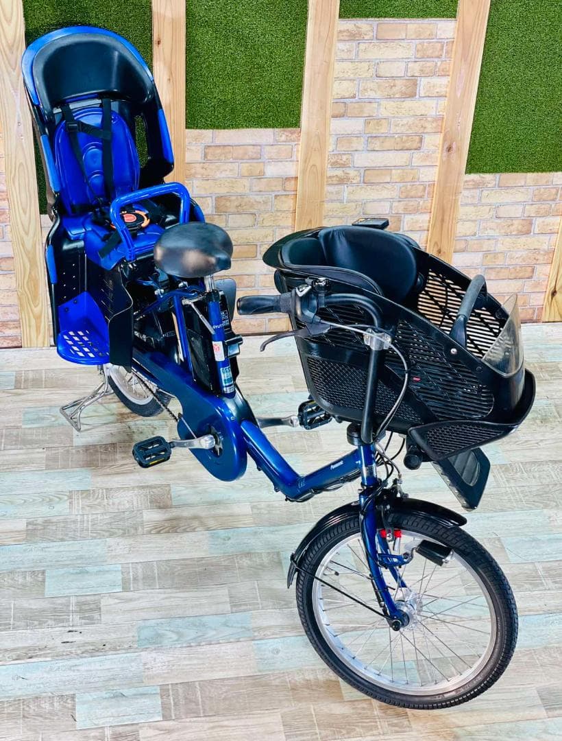 超特価 ブルー No1 パナソニック 子供乗せ電動アシスト自転車 H1920