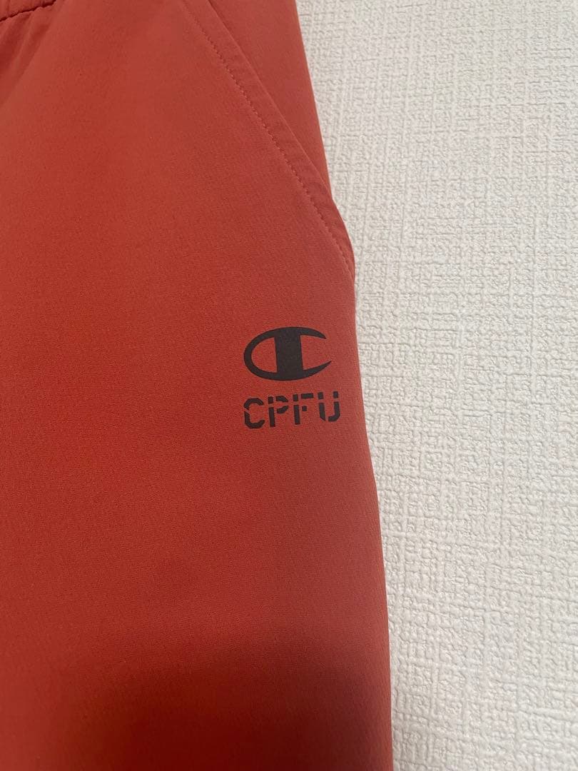 champion チャンピオン　CPFU ジャージ　セットアップ　オレンジ　L